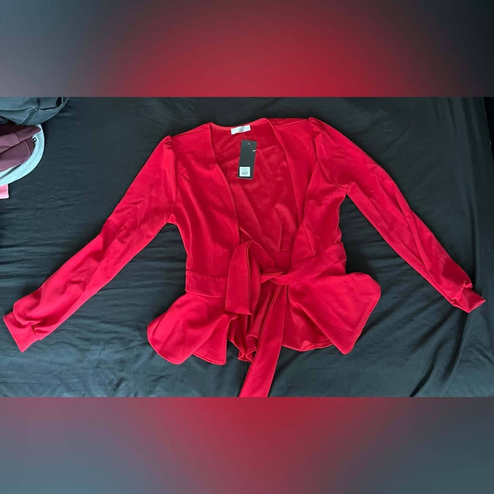 BNWT Red Blazer Size L